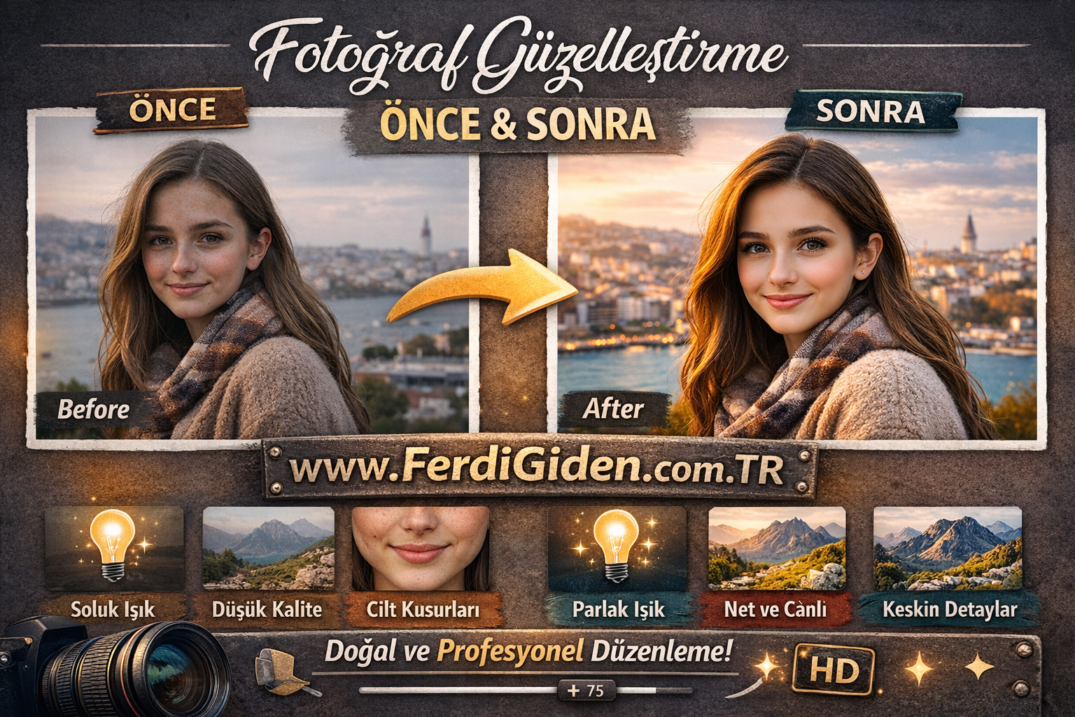 YZ - Genel Fotoğraf Güzelleştirme Promptu 