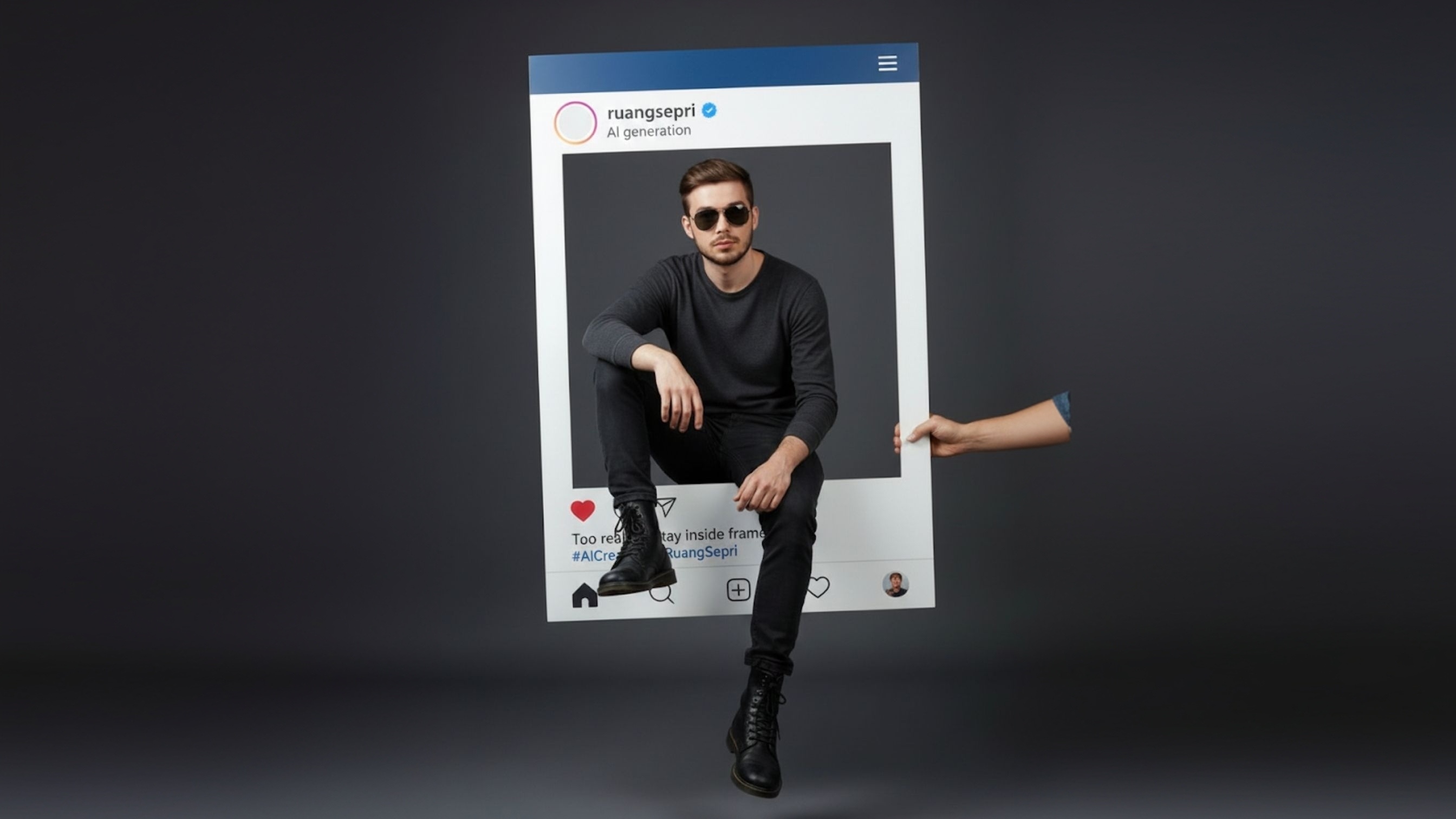 Instagram Pankartı Promptu
