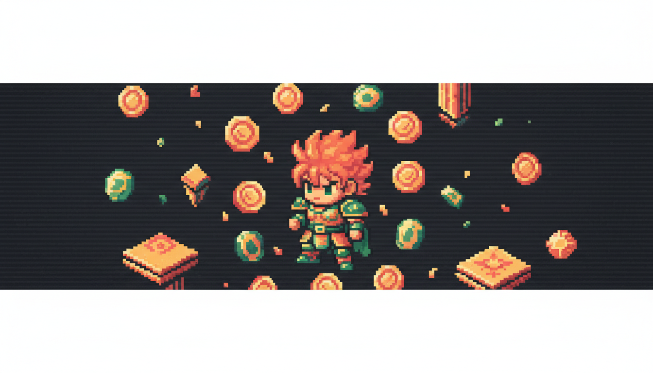 8-Bit Piksel Sanatı Anime Karakter Tasarımı