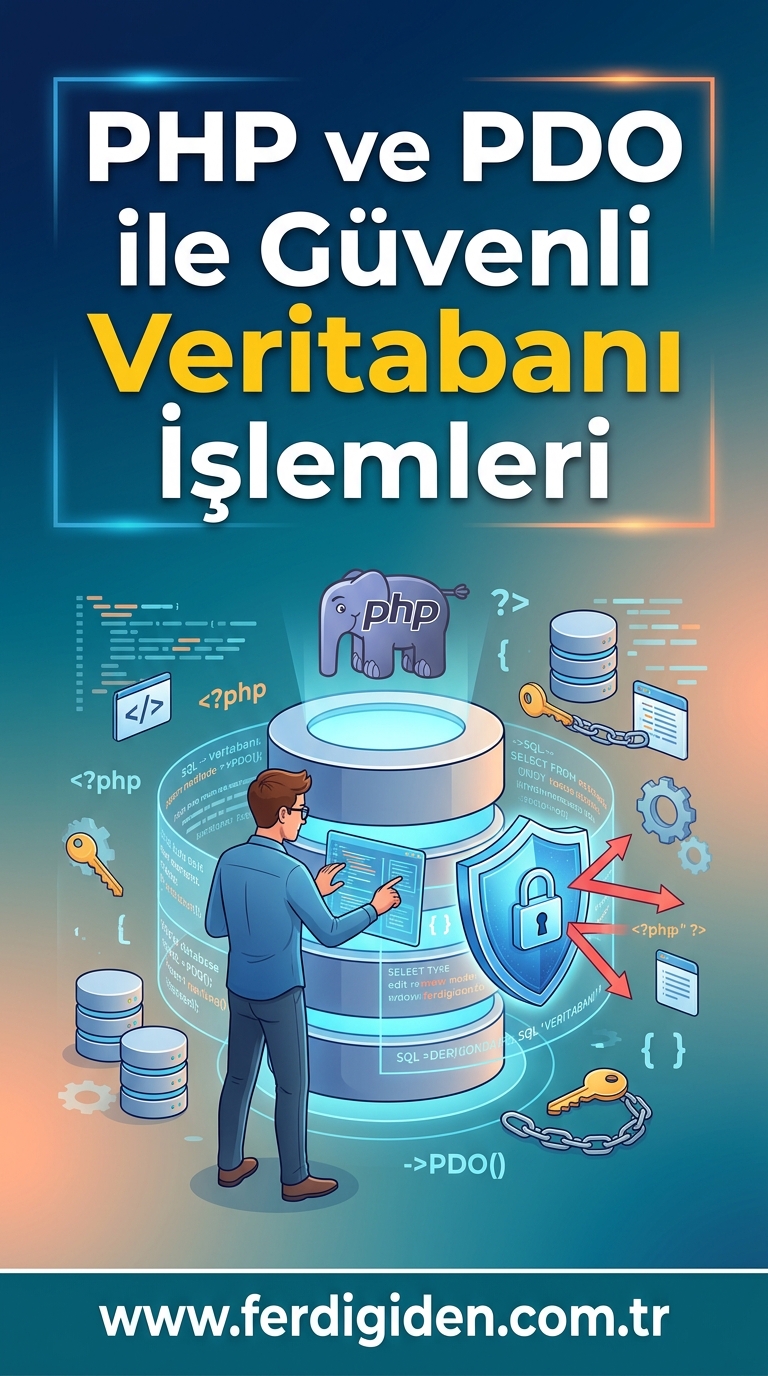 PHP ve PDO ile Güvenli Veritabanı İşlemleri